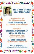 Image result for Fiesta Party Invite