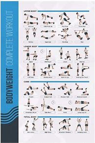 Image result for Full Body Bodyweight Workout Routine