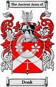 Image result for Doak Family Crest