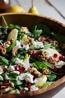 Image result for Pear Salad with Feta Cheese