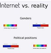 Image result for Internet vs Reality Meme