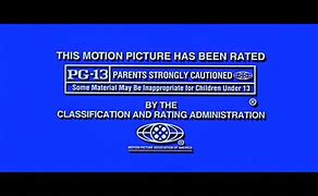 Image result for Movie Ratings PG-13