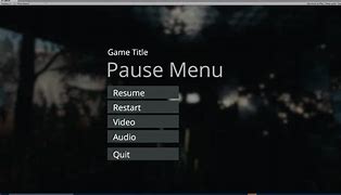 Image result for Menu De Pausa