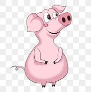 Image result for Pink Kids Pig Cartoon