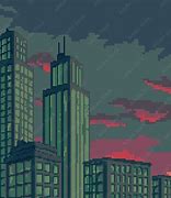 Image result for Pixel Art City