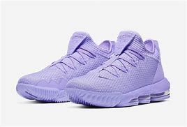 Image result for LeBron 16 Low Purple and Gold