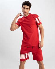 Image result for Shirt Red Man Short