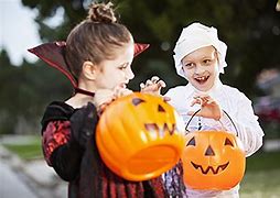 Image result for Family Trick or Treating