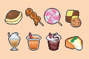 Image result for Food Pixel Art 32X32