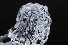 Image result for Crystal Lion Figurine