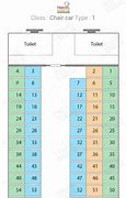 Image result for Garib Rath Seating Arrangement