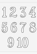 Image result for White Numbers Images