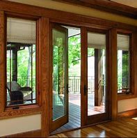 Image result for French Doors with Blinds Between Glass