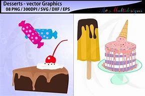 Image result for Desserts SVG