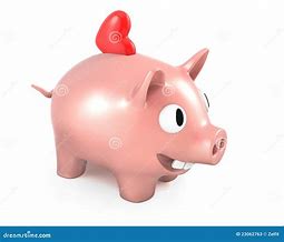 Image result for Piggy Bank with Heart