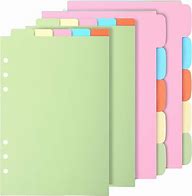 Image result for Binder with Dividers