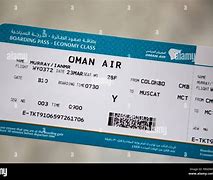 Image result for Oman Air Plane Ticket