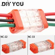 Image result for Mini Quick Connect Wire Connectors