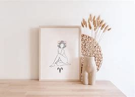 Image result for Aries Zodiac Woman Art