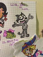 Image result for Felix the Cat Art Vibrant