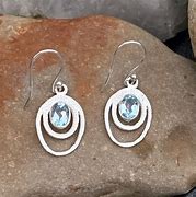 Image result for Blue Topaz Earrings