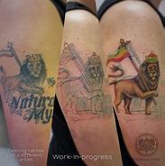 Image result for Rasta Lion Tattoo Designs