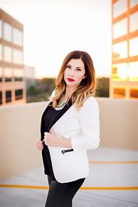 Image result for White Leather Blazer