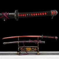 Image result for Black and Red Katana