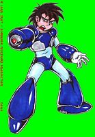 Image result for Megaman X without Helmet