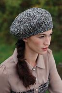 Image result for Celtic Knot Knit Beret Pattern