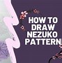 Image result for Nezuko Pattern PNG