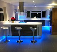 Image result for LED Lighting in Kitchen Cabinets