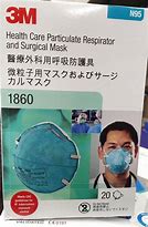 Image result for 3M 1860 N95 Mask