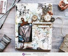 Image result for Mixed Media Scrapbook Layouts