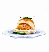 Image result for Vada Pav Aesthetic Pics