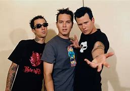 Image result for Black and White Blink 182 Photo