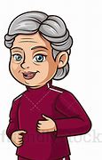 Image result for Old Lady Running Cartoon