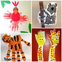 Image result for Cut Out Handprint Crafts