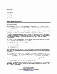 Image result for Equity Financing Request Example