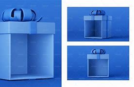 Image result for Blue Open Gift Box