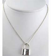 Image result for Tiffany Silver Lock Necklace