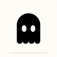 Image result for Pac Man Ghost Silhouette