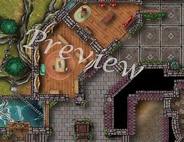 Image result for Dnd Castle Wall Battle Map