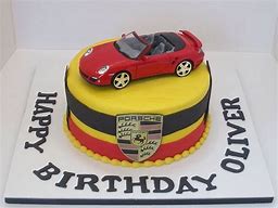 Image result for Porsche Birthday Cake