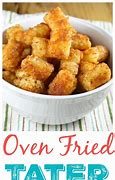 Image result for tater tots oven