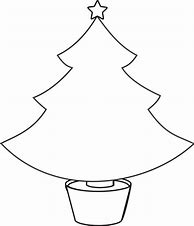 Image result for Simple Christmas Tree Outline