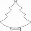 Image result for Simple Christmas Tree Outline