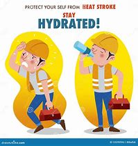 Image result for Prevent Heat Exhaustion Clip Art