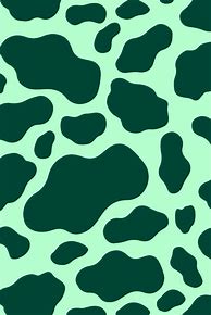 Image result for Green Cow Print Wallpaper