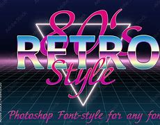 Image result for Retro 80s 90s Fonts